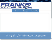 Tablet Screenshot of frankthingwelldrilling.com